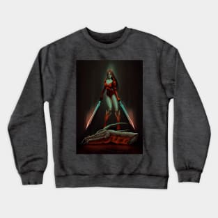 Warrior Dragon Crewneck Sweatshirt